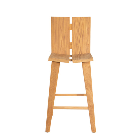 #3002 Storm-Bar Stool in Teak