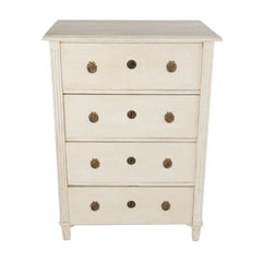#227 Tall Gustavian Style Chest
