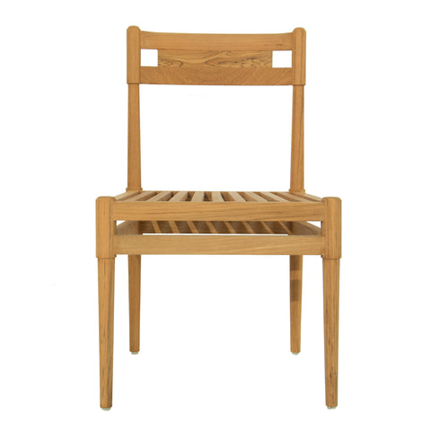 #3001 Skog - Outdoor/Indoor Side Chair in Teak