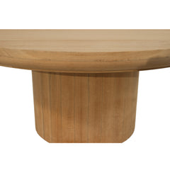 #3005 Dal - Round Outdoor/Indoor Coffee Table in Teak
