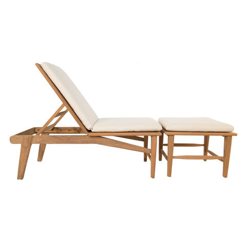 #3006 Sol - Sun Lounger in Teak