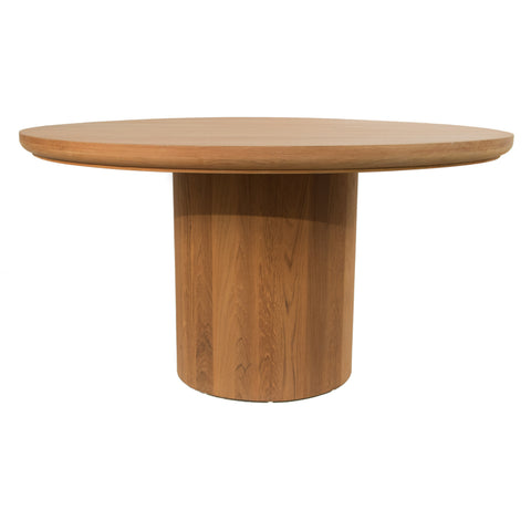 #3008 Berg - Round Outdoor/Indoor Dining Table in Teak