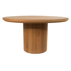 #3008 Berg - Round Outdoor/Indoor Dining Table in Teak