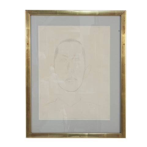 #795 Self Portait by Ragnar Sandberg