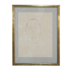 #795 Self Portait by Ragnar Sandberg