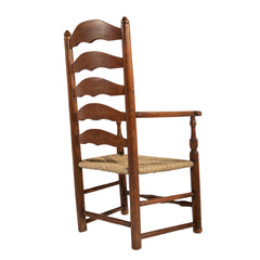 #844 Ladder Back Arm Chair