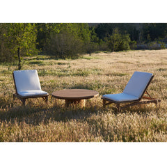 #3005 Dal - Round Outdoor/Indoor Coffee Table in Teak