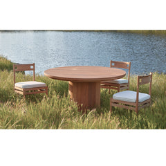 #3001 Skog - Outdoor/Indoor Side Chair in Teak