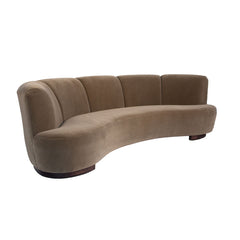 #1509 Sofa in Mohair by Greta Magnusson Grossman