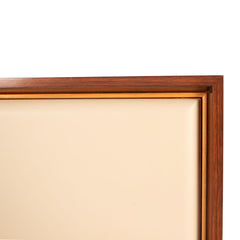 #1510 Cabinet with Leather Doors by Otto Schulz