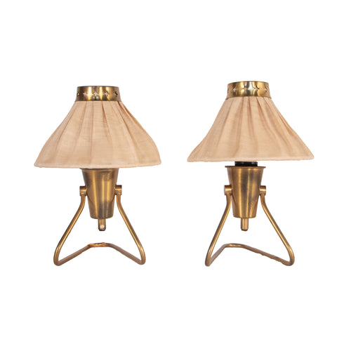 #1007 Pair of Table Lamps/Sconces by Einar Backstrom