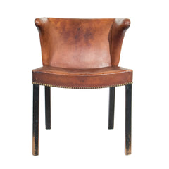 #1019 Leather Chair by Frits Henningsen