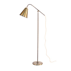 #1069 Floor Lamp in Brass by Harald Notini