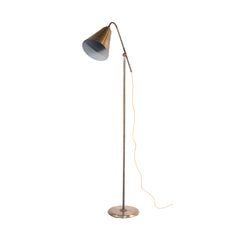 #1069 Floor Lamp in Brass by Harald Notini