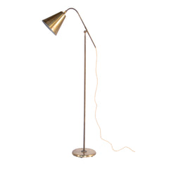 #1069 Floor Lamp in Brass by Harald Notini