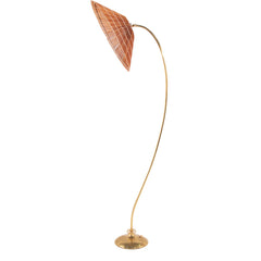 #1133 Floor Lamp in Brass by V. Soini Oy