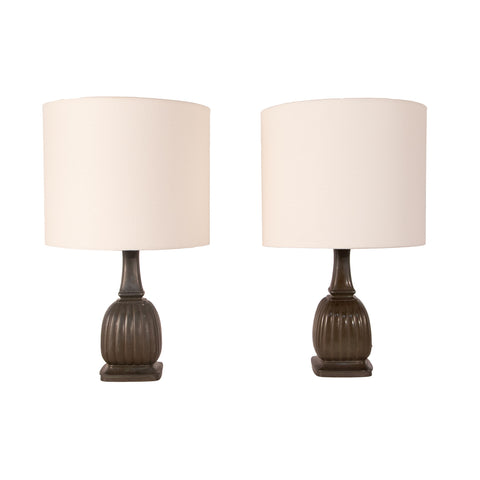 #1209 Pair of Table Lamps by Just Andersen