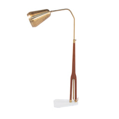 #1213 Adjustable Floor Lamp by Hans Bergstrom