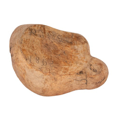 #1246 Large Wooden Bowl