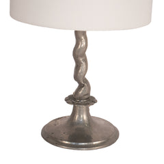 #1268 Table Lamp in Pewter by Harald Notini