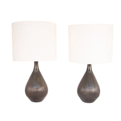 #1360 Pair of Just Andersen Table Lamps