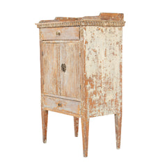 #1381 Gustavian Bedside Cabinet