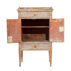 #1381 Gustavian Bedside Cabinet