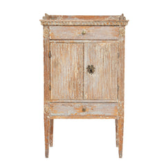 #1381 Gustavian Bedside Cabinet