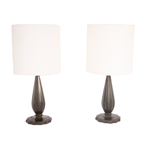 #1384 Pair of Table Lamps by Just Andersen