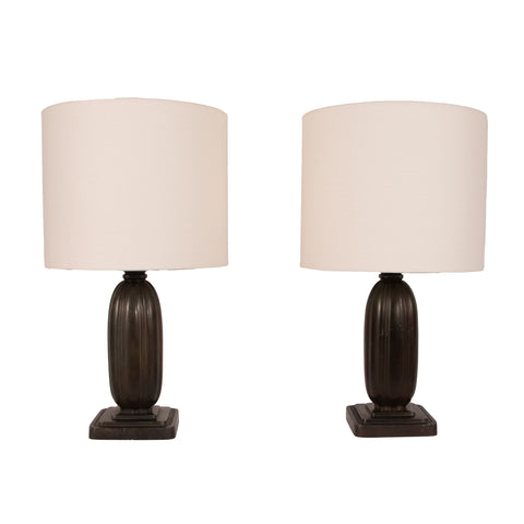 #1416 Pair of Table Lamps by Just Andersen