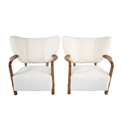 #1434 Pair of Club Chairs by Viggo Boesen