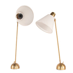 #206 Pair of Table Lamps in Brass by Hans Bergstrom