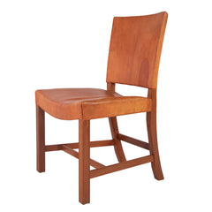 #24 Leather Side Chair by Kaare Klint