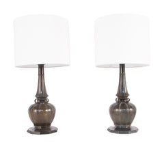 #348 Pair of Table Lamps by Just Andersen