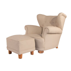 #3 Lounge Chair with Foot Stool