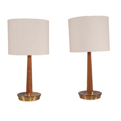 #416 Pair of Table Lamps by Hans Bergstrom