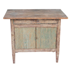 #537 Gustavian Bedside Cabinet