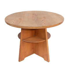 #668 Round Table in Pine by Goran Malmvall, Year Appr. 1940