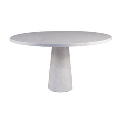 #671 Round Table in Marble by Angelo Mangiarotti