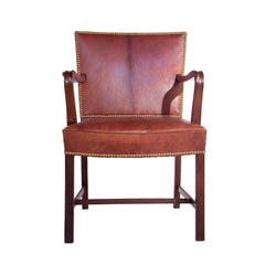#72 Armchair in Brazilian Rosewood and Leather