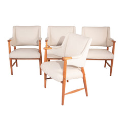 #810 Set  of Four Chairs by Olof Ottolin