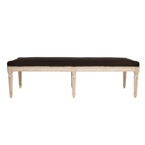 #1132 Gustavian Style Bench