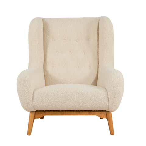 #1138 Lounge Chair in Boucle