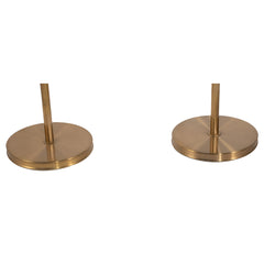 #1352 Pair of Floor Lamps in Brass by Josef Frank