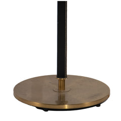 #1367 Floor Lamp in Brass and Leather