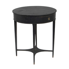 #1383 Gustavian Oval Side Table