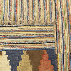 #197 Vintage Swedish Flatweave rug