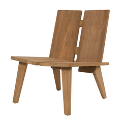 #3009 Sand - Outdoor Lounge/Indoor Chair in Teak