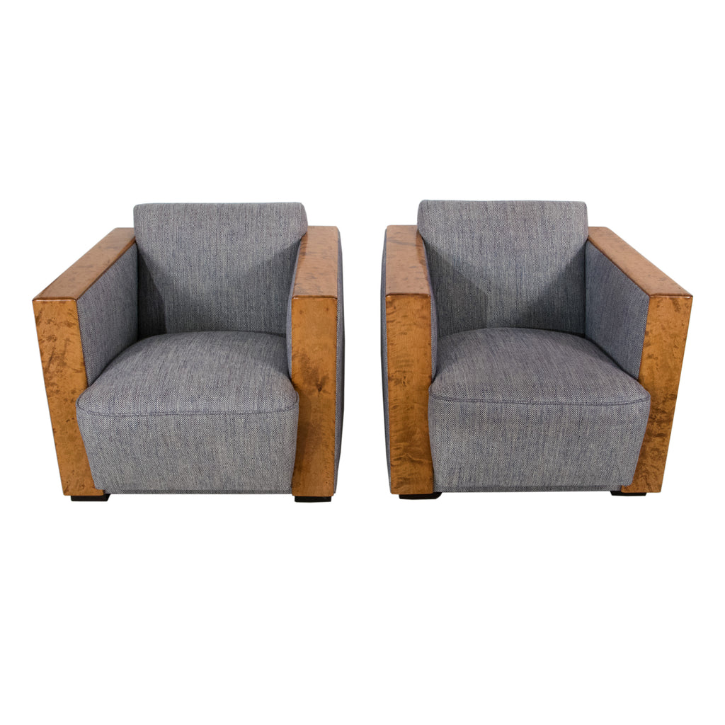 355 Pair Of Art Deco Lounge Chairs – Liefgallery