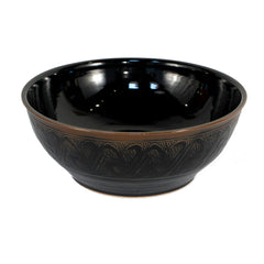 #438 Stoneware Bowl by Erik Reiff